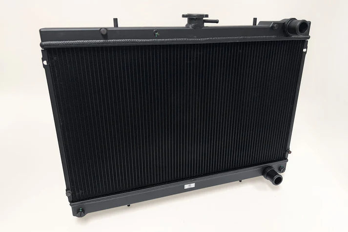 R32 Skyline GT-R/GTS Full Billet Aluminum High-Performance Radiator Front View