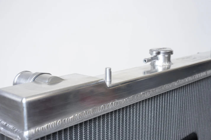 R32 Skyline GT-R/GTS Full Billet Aluminum High-Performance Radiator Front View