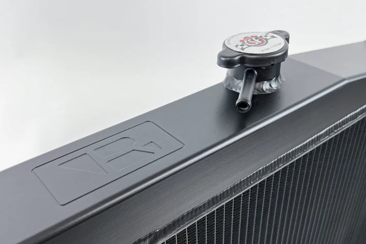 R33 Skyline GT-R/GTS Full Billet Aluminum High-Performance Radiator Front View