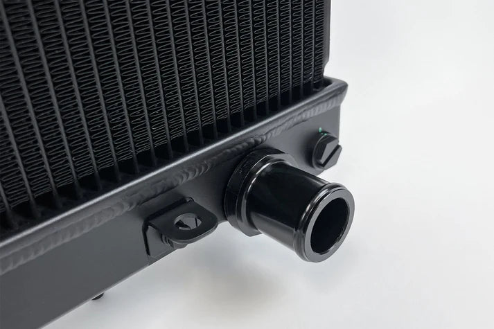 R33 Skyline GT-R/GTS Full Billet Aluminum High-Performance Radiator Front View