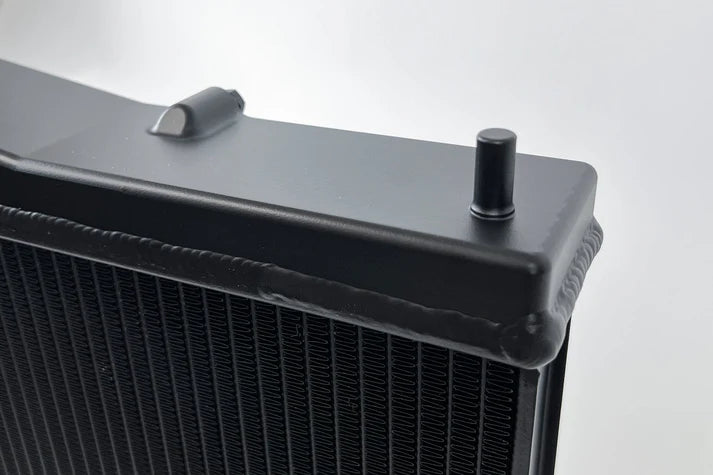R33 Skyline GT-R/GTS Full Billet Aluminum High-Performance Radiator Front View