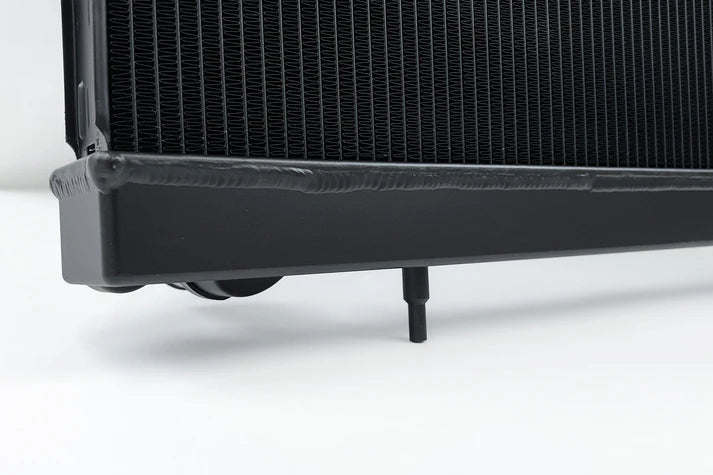 R33 Skyline GT-R/GTS Full Billet Aluminum High-Performance Radiator Front View