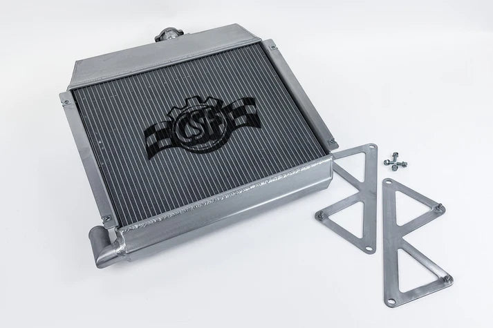 BMW 2002 / 1602 High-Performance All-Aluminum Radiator Front View