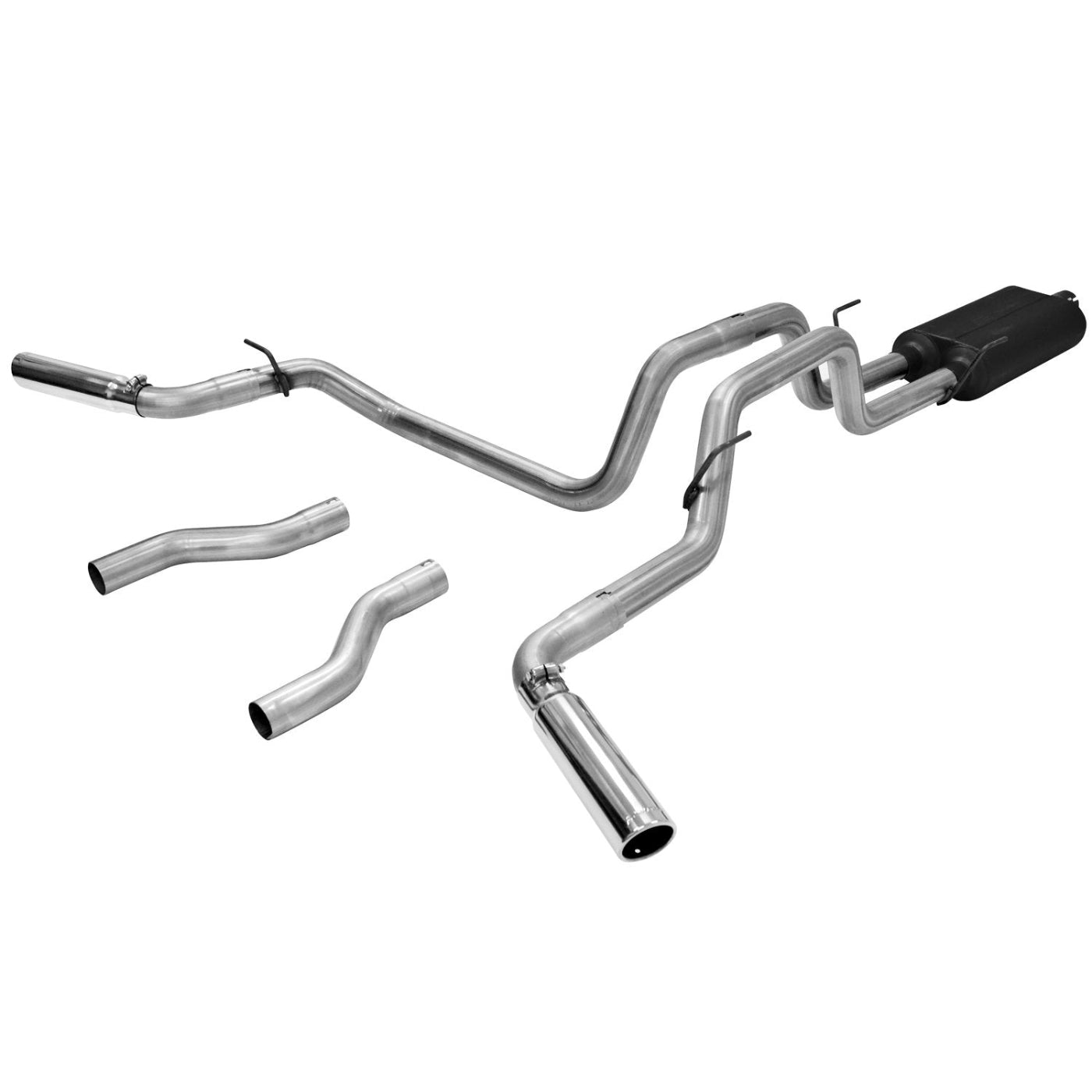 Flowmaster American Thunder Cat-back Exhaust System Front View