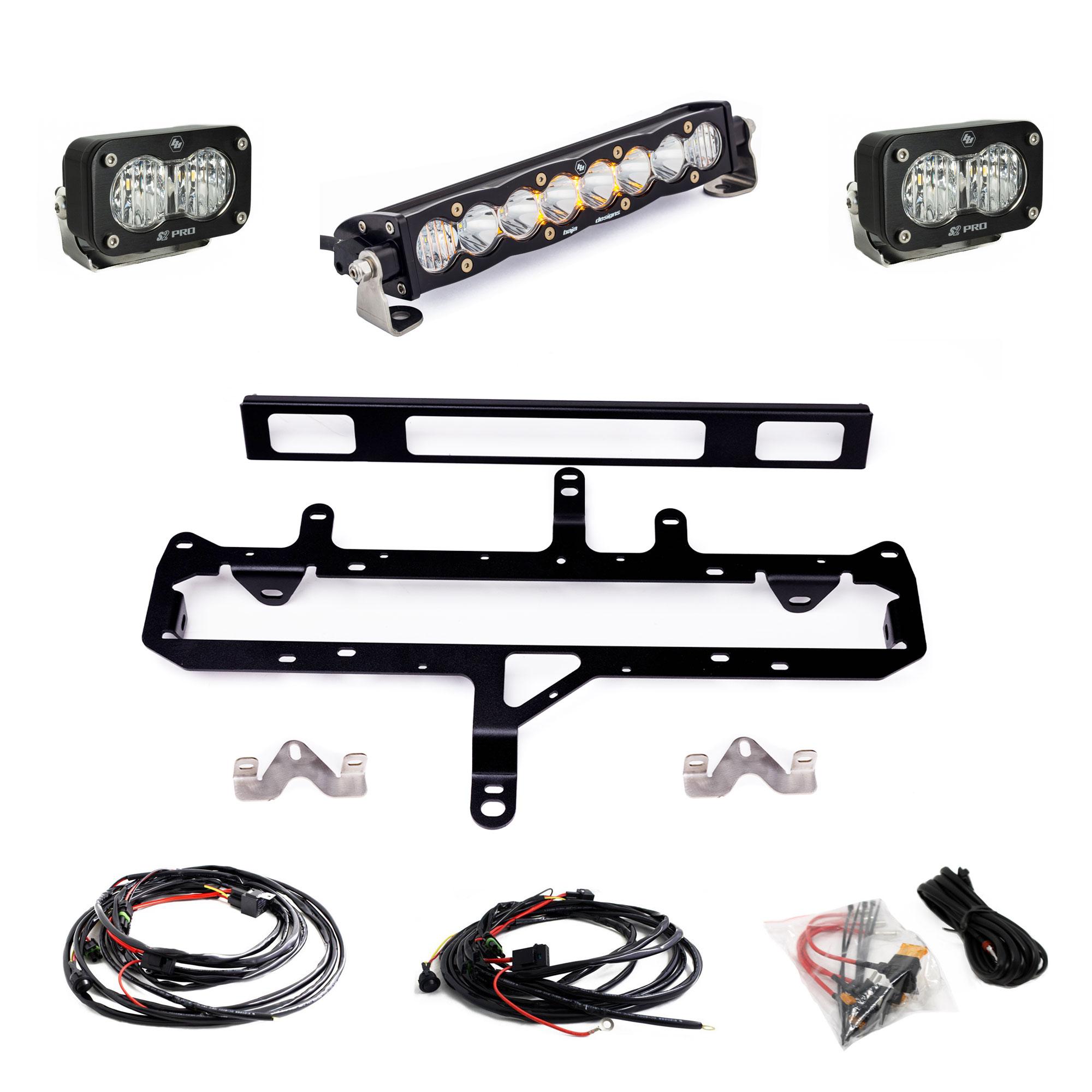 '24+ Toyota Tacoma TRD PRO S8 10-inch/S2 Pro Grille Light Kit