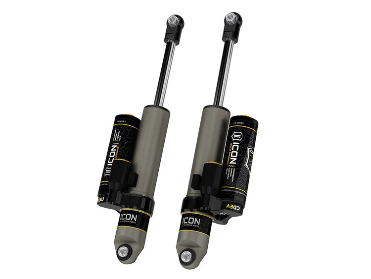 ICON 2019-2026 ICON 2019-2026 Chevrolet Silverado 1500/GMC Sierra 1500, 0-2" Lift, Rear, V.S. 2.5 Aluminum Series Shock Absorbers, Piggyback Reservoir w/ CDEV, Pair