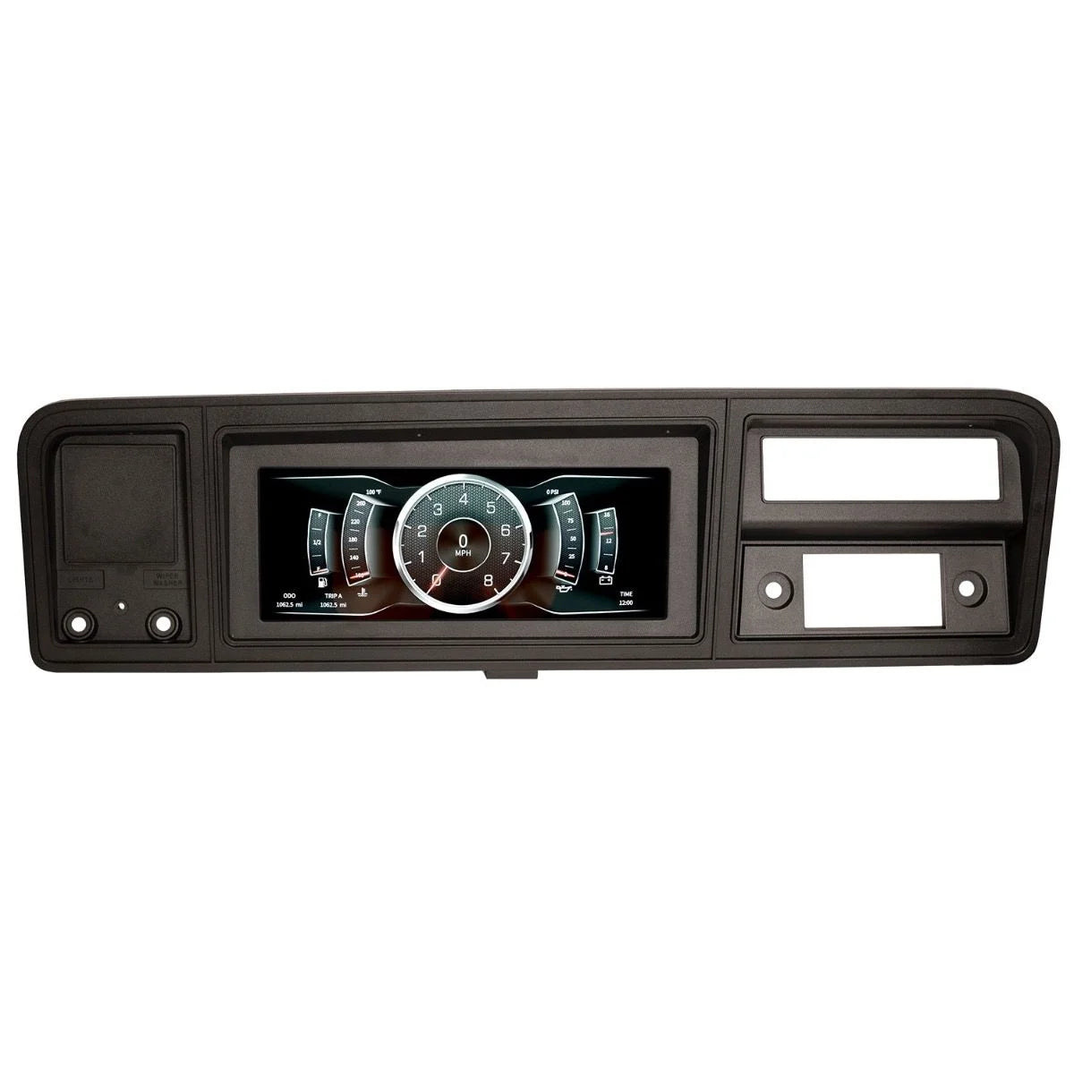 Invision LCD Direct-Fit Digital Dash Kit Close-up Display