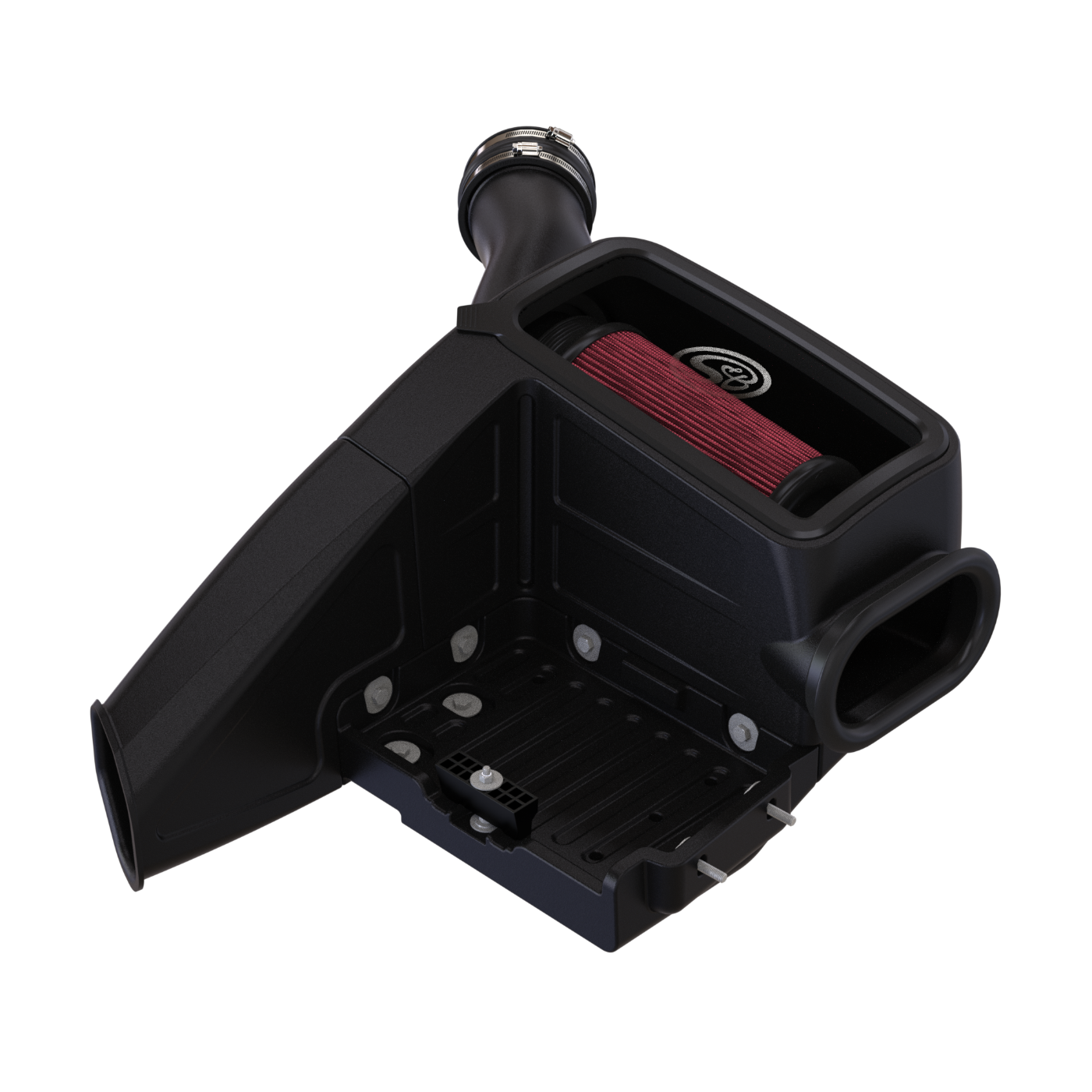 S&B Cold Air Intake for 1998-2003 Ford Powerstroke 7.3L Front View