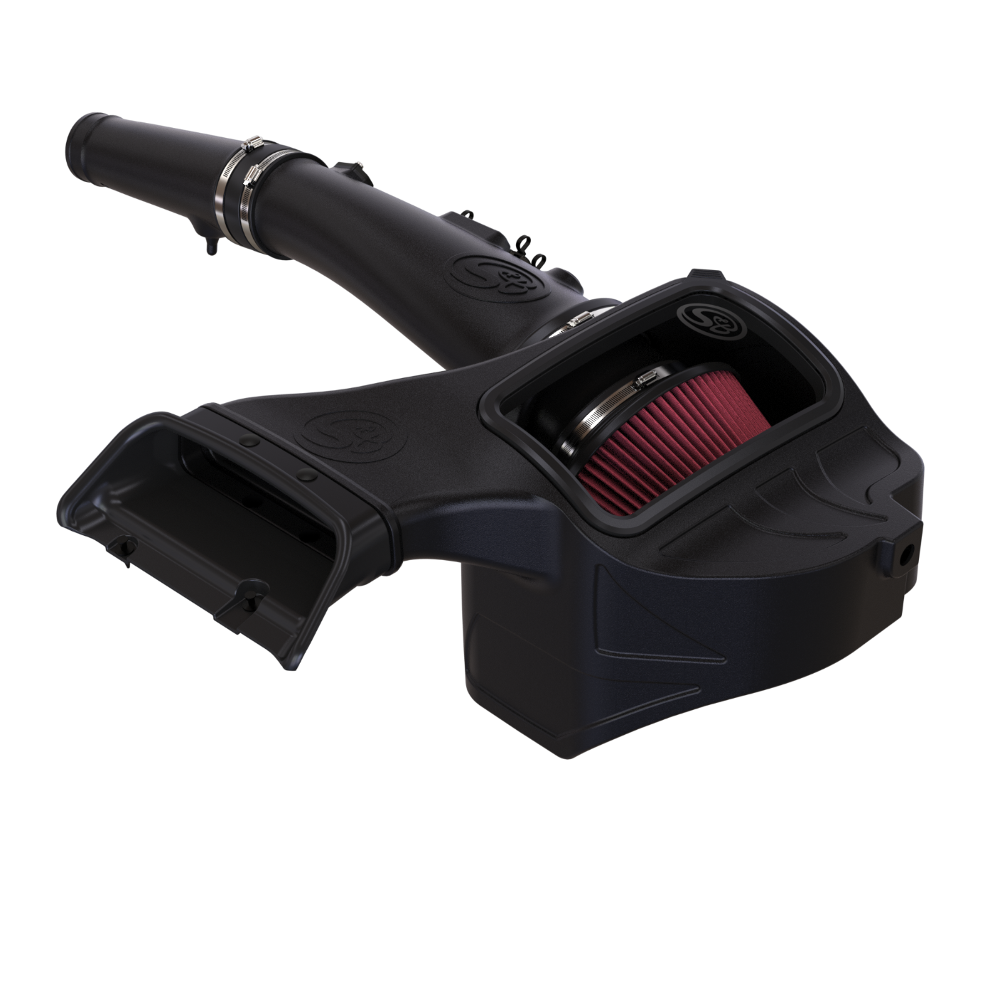 S&B Cold Air Intake for 2018-2021 Ford F-150 Powerstroke 3.0L Front View