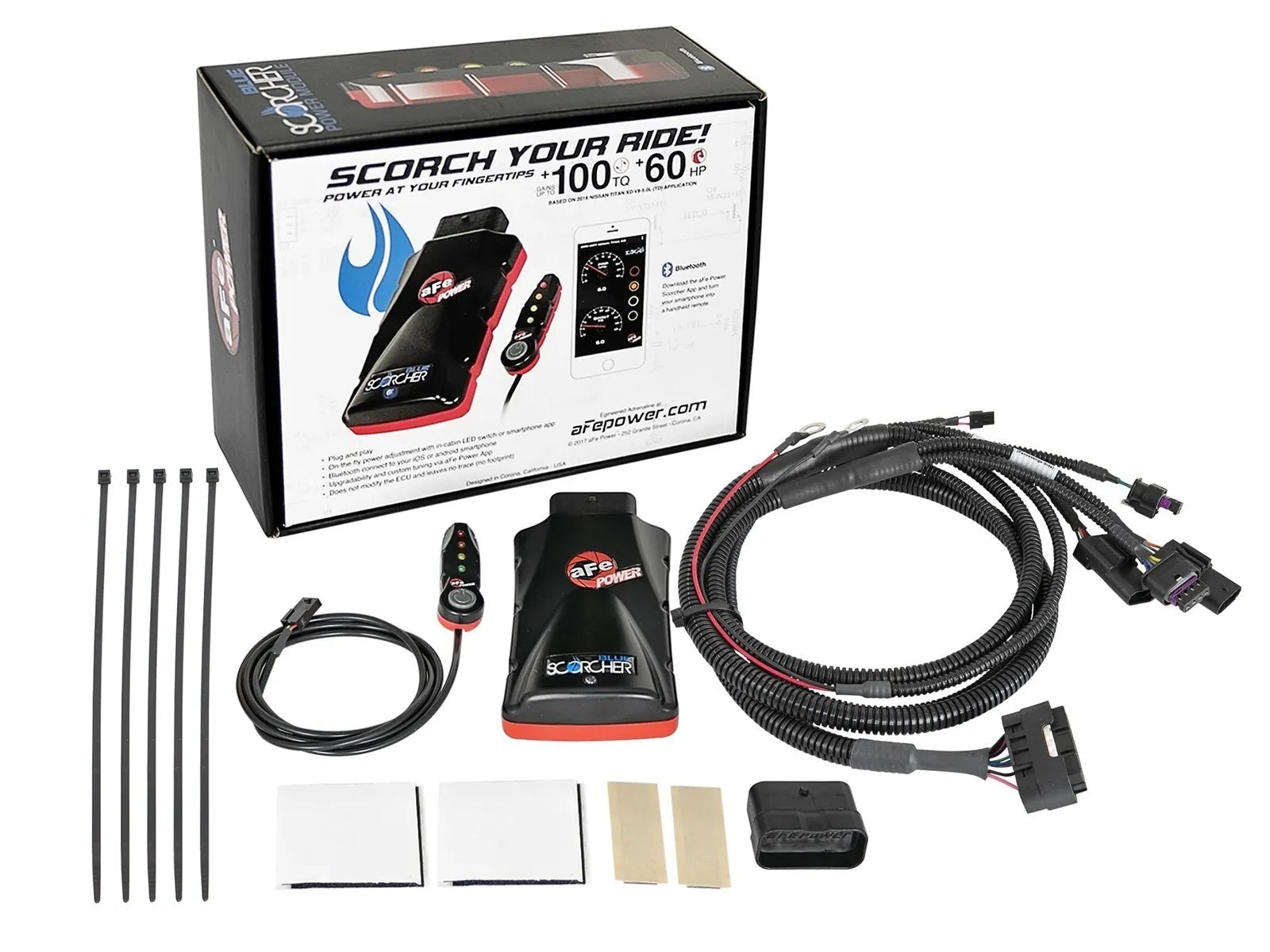 2024+ Ranger Raptor Scorcher Blue Bluetooth Power Module Front View