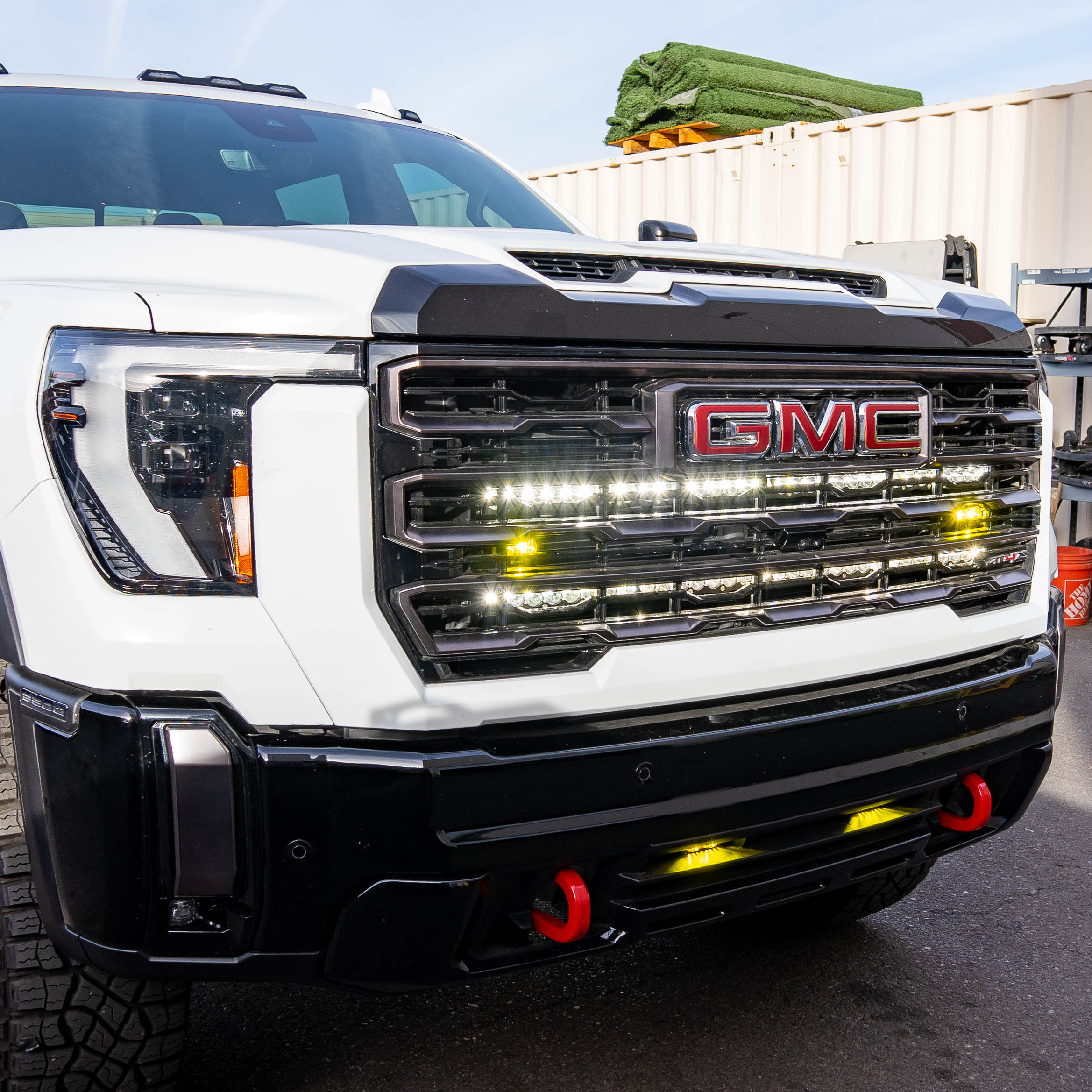 2024 GMC 2500/3500 Behind The Grille 40" Light Bar Mount