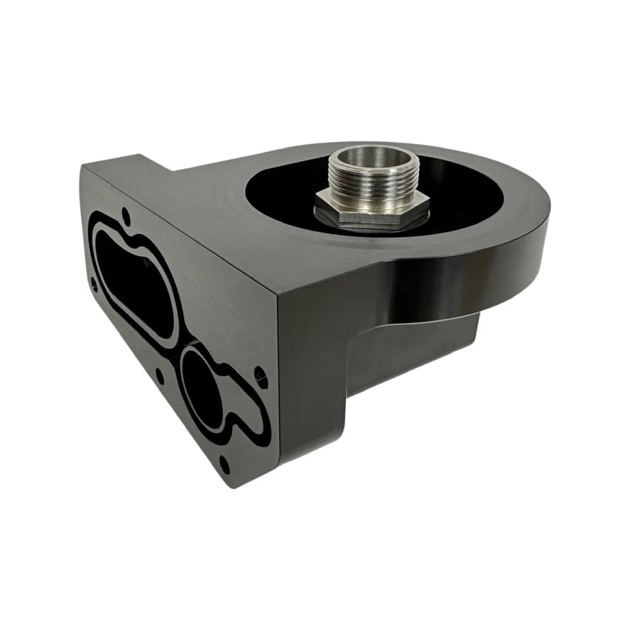 SPE Motorsport 2011-2022 6.7L Powerstroke Oil Filter Housing Front View