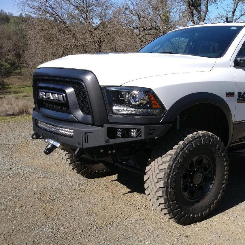 2010-2018 RAM POWERWAGON OCTANE SERIES FRONT BUMPER Front View