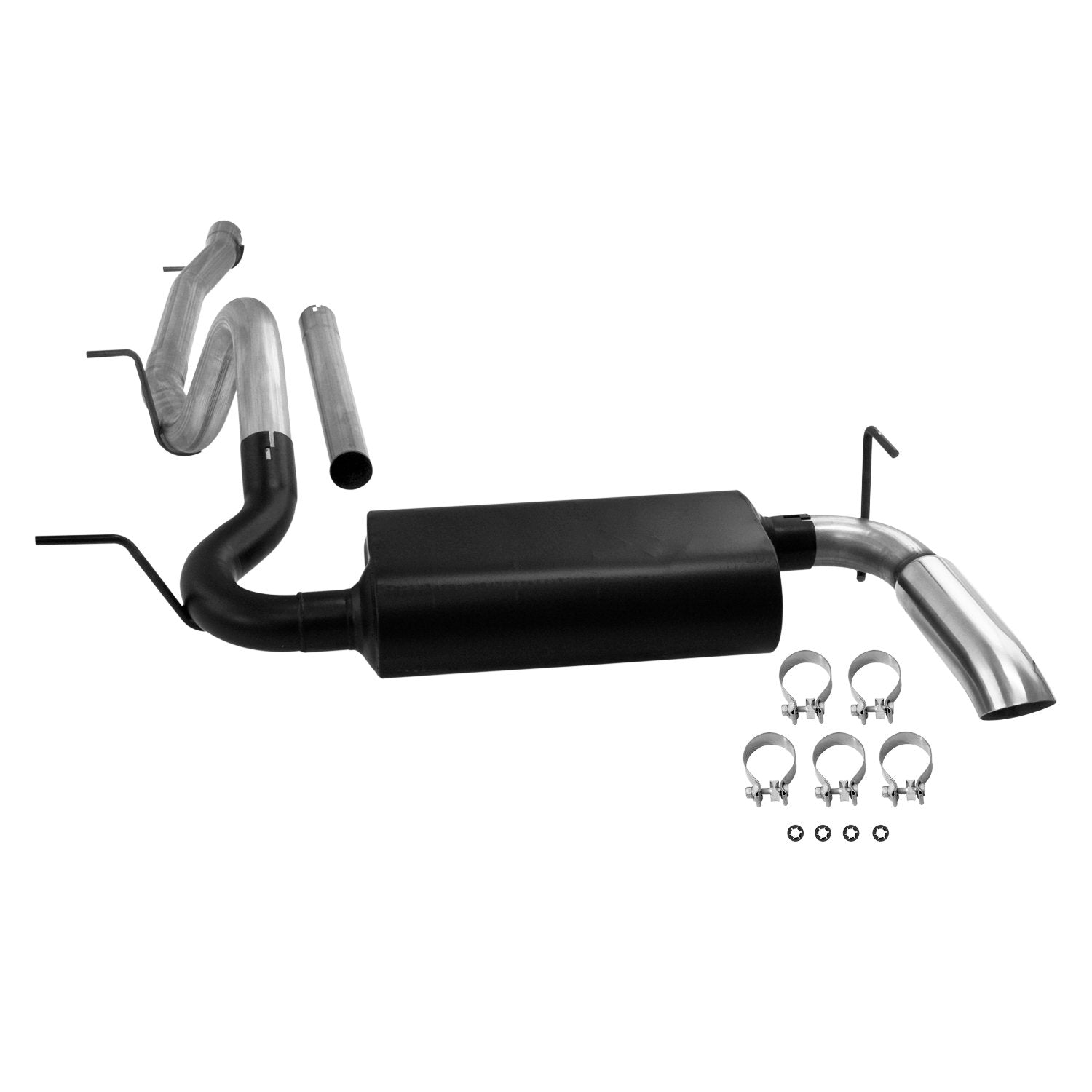 Flowmaster Force II Cat-back Exhaust System Front View