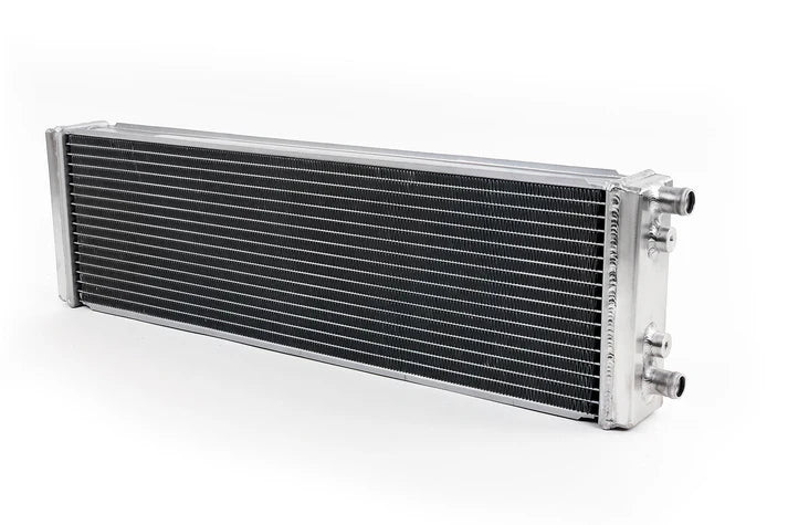Dual-Pass Cross Flow Heat Exchanger with 3/4" slip-on connections Front View
