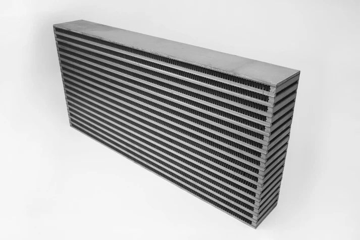 High-Performance Bar & Plate Intercooler Core 22x12x3.5 Front View