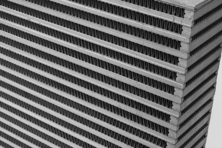 High-Performance Bar & Plate Intercooler Core 22x12x3.5 Front View