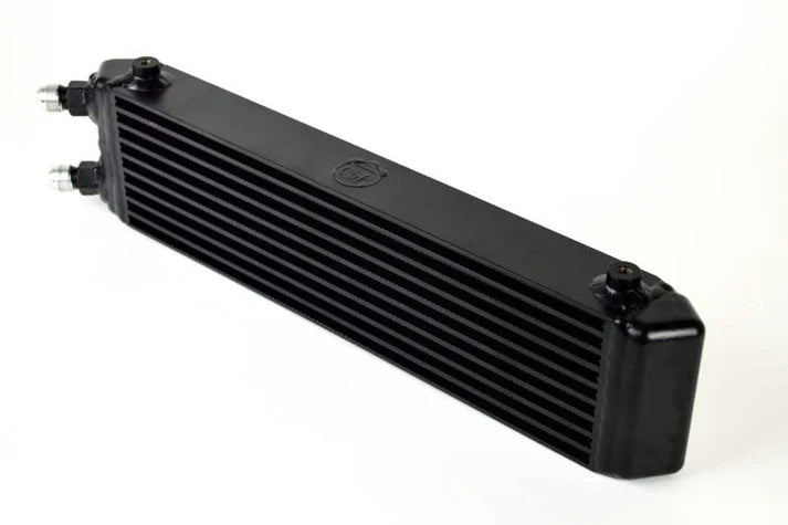 Universal Dual-Pass internal/external Oil Cooler - 22.0in L x 5.0in H x 2.25in W Front View
