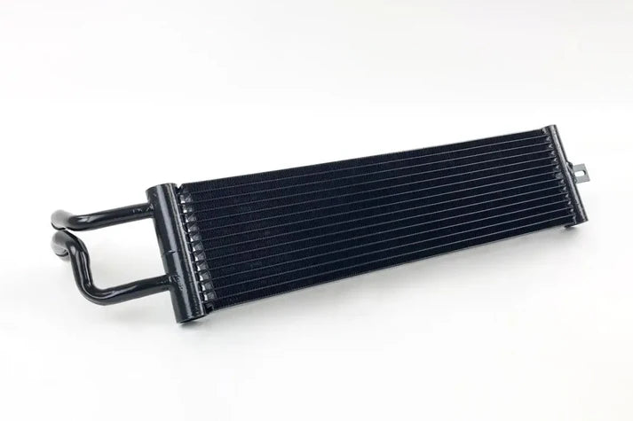 BMW F87 M2 (N55 DCT) Race-Spec Dual-Pass Transmission Cooler Front View
