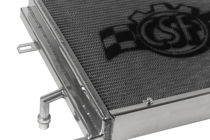 BMW F3X/F2X B58/B48 Triple-Pass Heat Exchanger w/ Rock Guard Front View