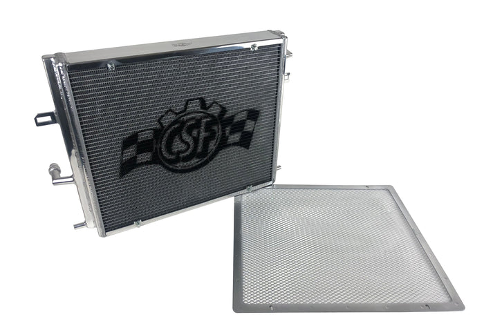 BMW F3X/F2X B58/B48 Triple-Pass Heat Exchanger w/ Rock Guard Front View