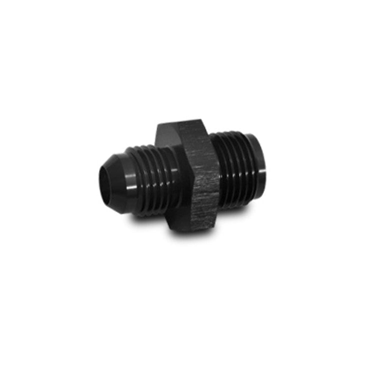 Male AN Flare to Inverted Flare Adapter | -8 AN-5/8" - 18 Inverted Flare | 6061 Aluminum Front View
