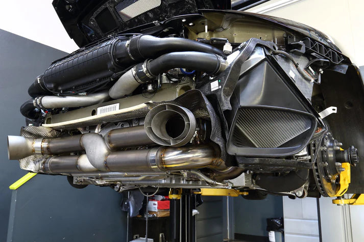 Porsche 991 GT2 RS Twin Intercooler Set Front View