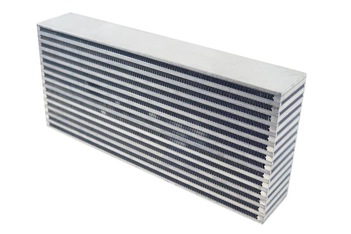 High-Performance Bar & plate Intercooler Core 22x10x4 Front View