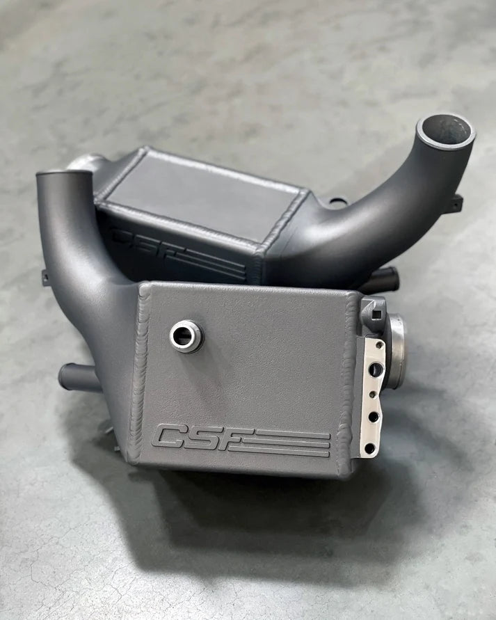 BMW X5M / X6M / XM High-Performance Charge-Air-Coolers Front View Grey