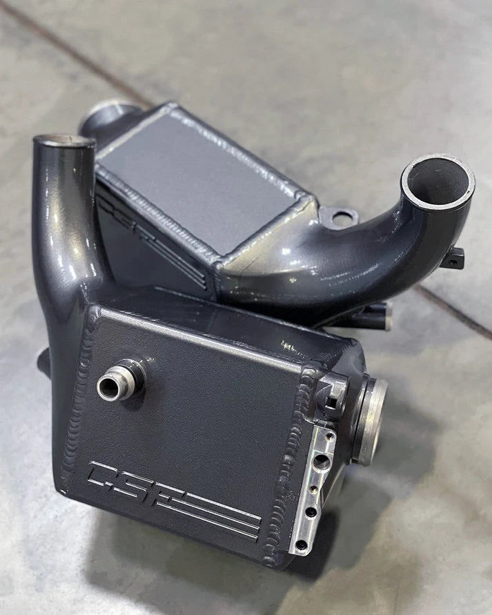 BMW G9X M5 High-Performance Charge-Air-Coolers Front View Grey