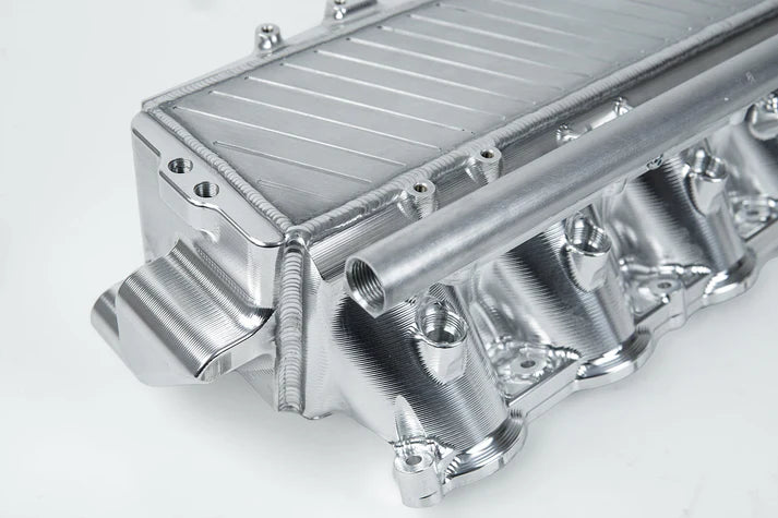 A90 Supra / BMW B58 Charge-Air Cooler Manifold Front View