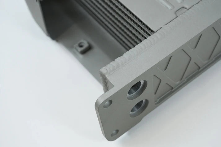 Porsche 911 / 930 Turbo OEM+/High-Performance Engine Oil Cooler Front View