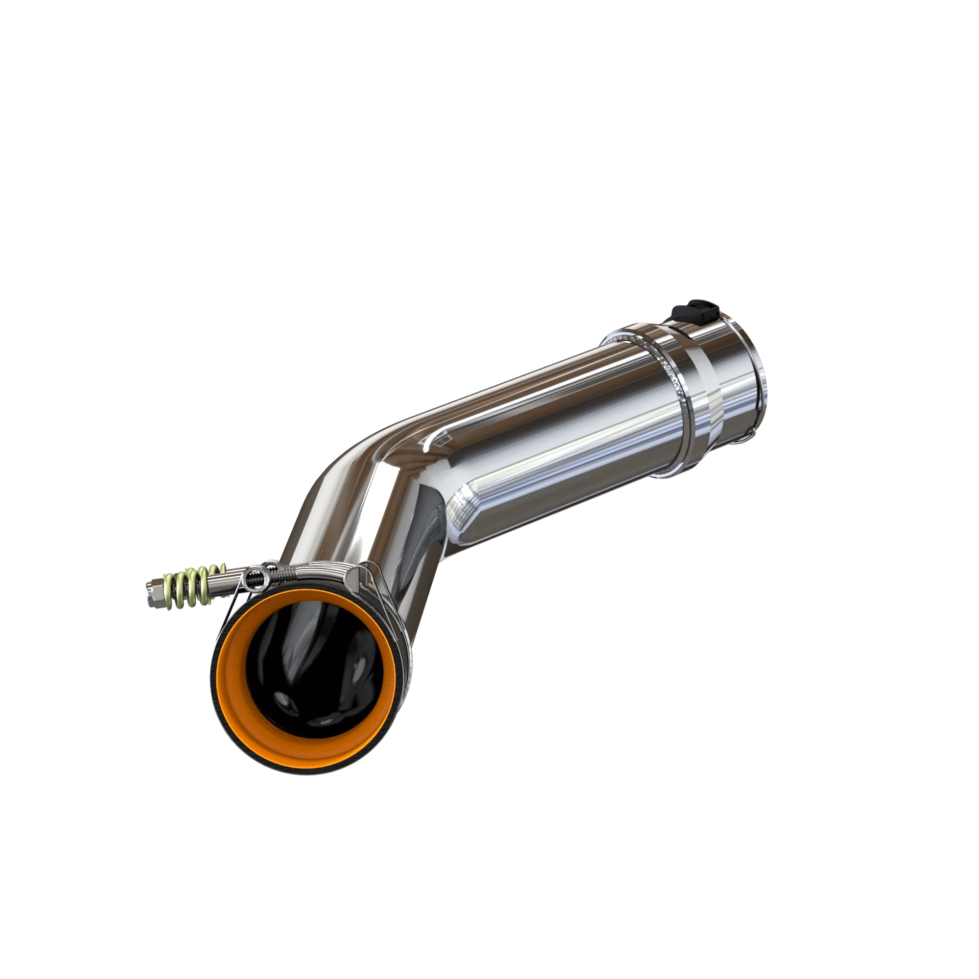 Hot Side Intercooler Pipe for 2011-2015 Ford Powerstroke 6.7L Front View