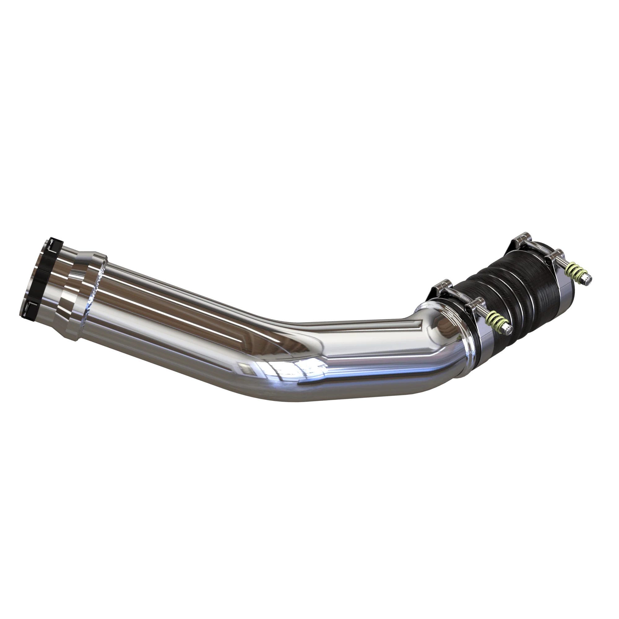 Hot Side Intercooler Pipe for 2011-2015 Ford Powerstroke 6.7L Front View