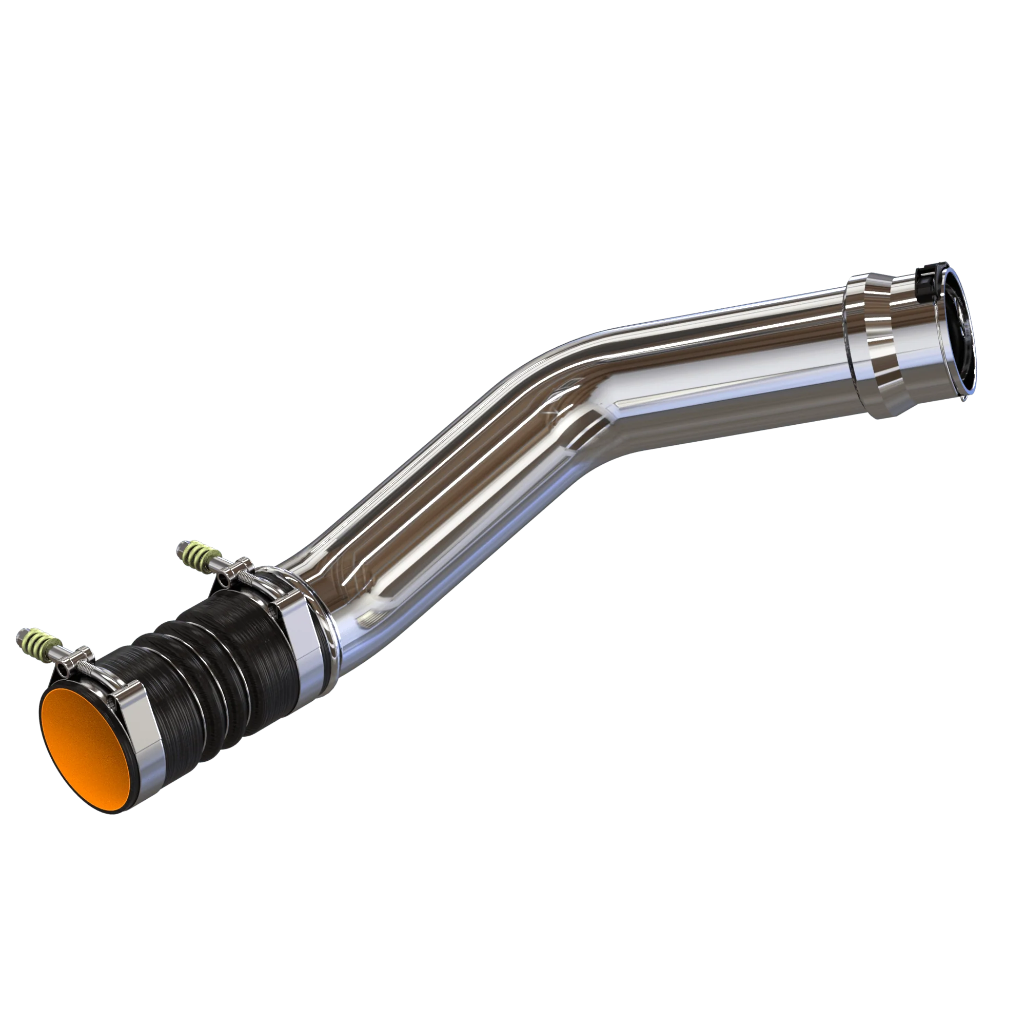 Hot Side Intercooler Pipe for 2011-2015 Ford Powerstroke 6.7L Front View