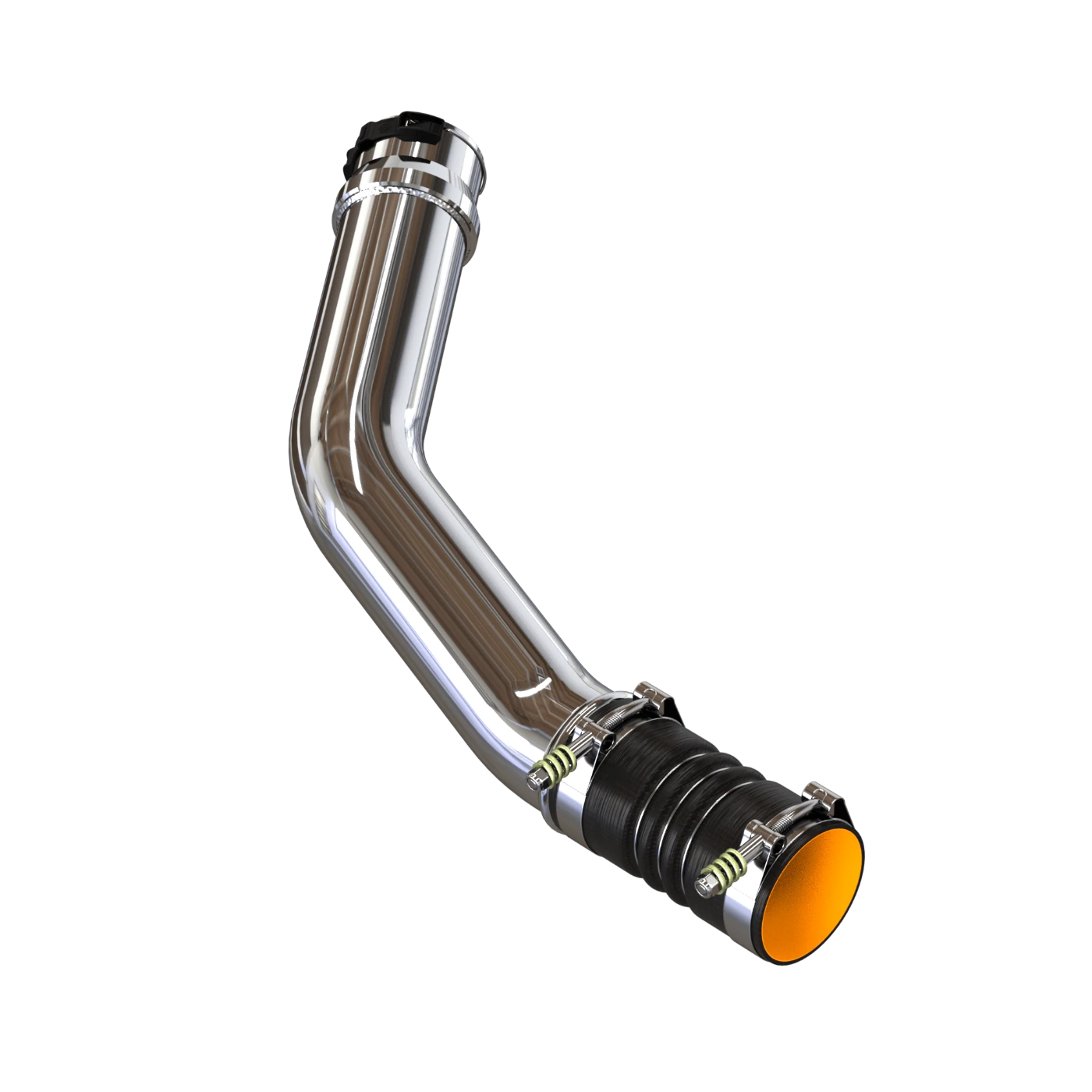 Hot Side Intercooler Pipe for 2011-2015 Ford Powerstroke 6.7L Front View