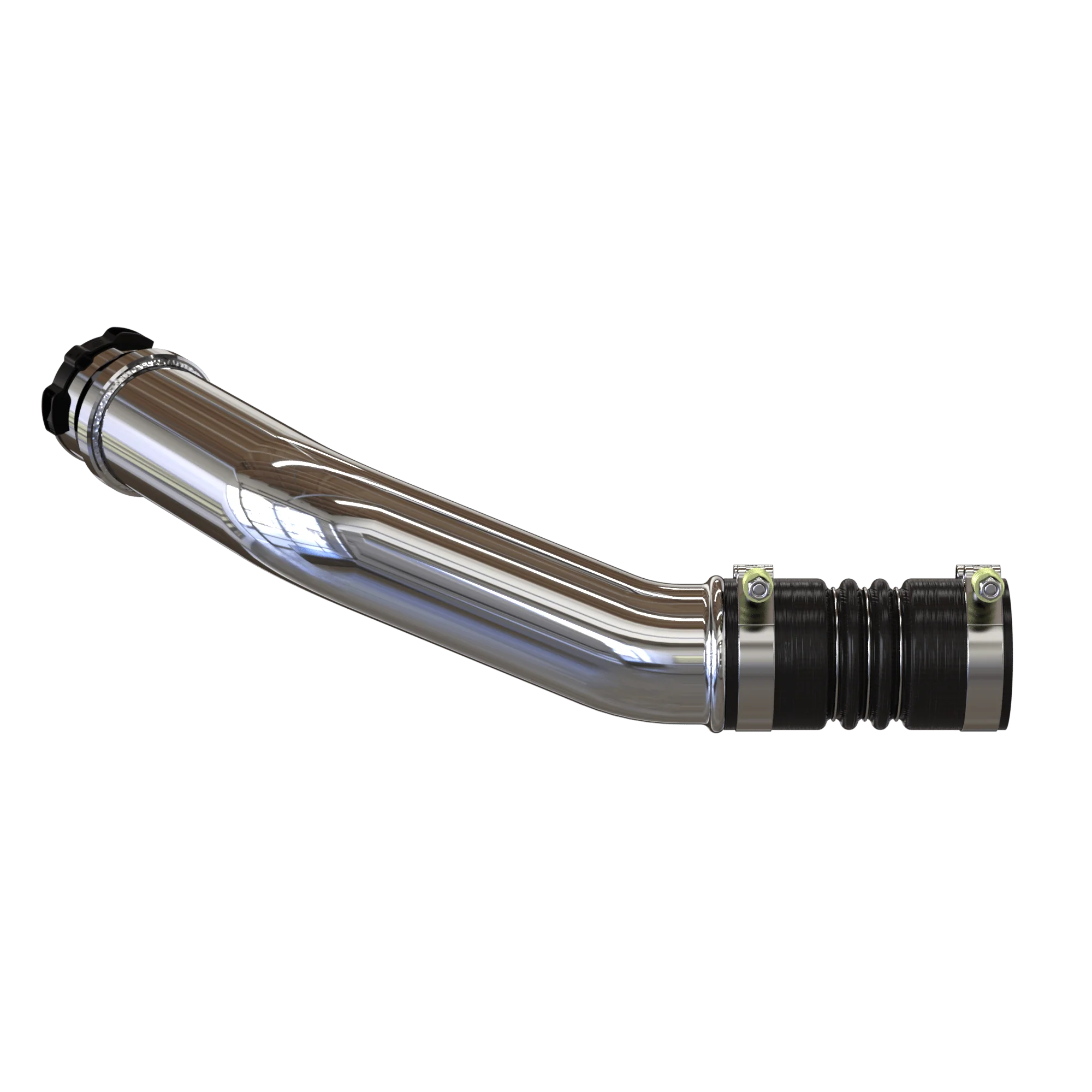 Hot Side Intercooler Pipe for 2011-2015 Ford Powerstroke 6.7L Front View