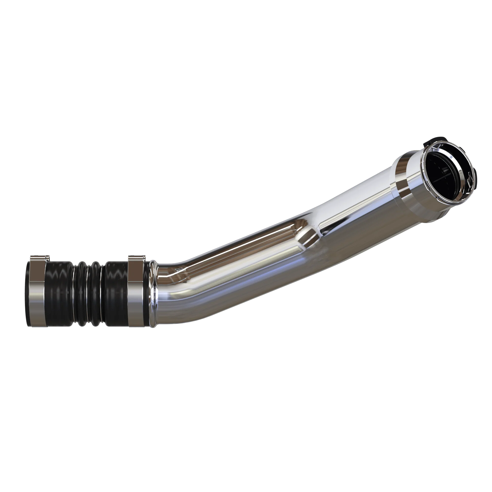 Hot Side Intercooler Pipe for 2011-2015 Ford Powerstroke 6.7L Front View