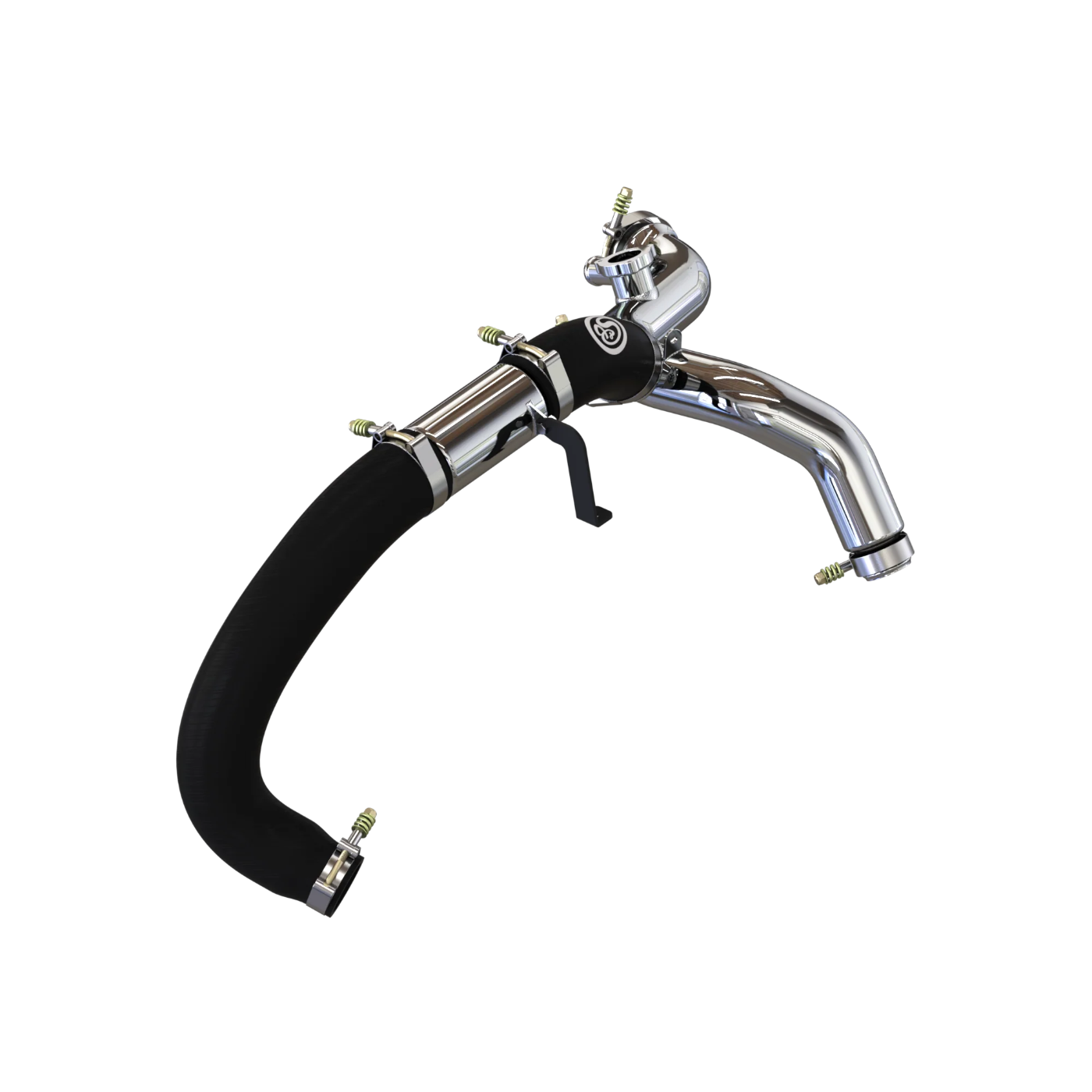 '20-24 Ford Explorer ST, Explorer, Lincoln Aviator Hot Side Intercooler Pipe Front View