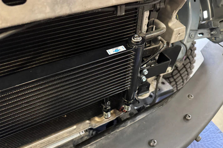 Ford Bronco 2.7L External Transmission Oil Cooler Kit Front View