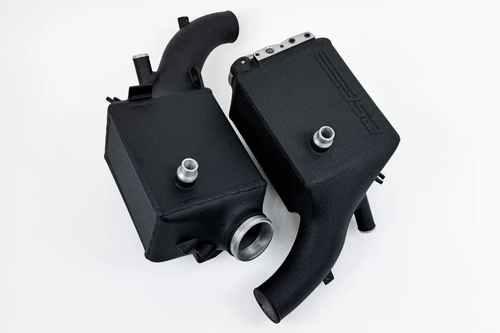 BMW G9X M5 High-Performance Charge-Air-Coolers Front View Black