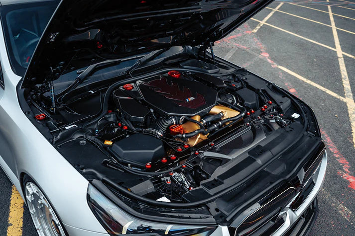 BMW G9X M5 High-Performance Charge-Air-Coolers Front View