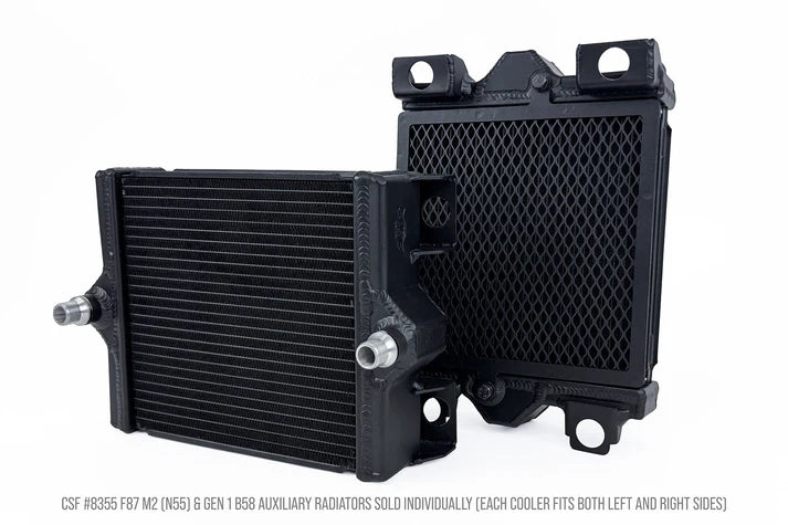 High-Performance Auxiliary Radiator Front View