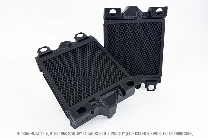 High-Performance Auxiliary Radiator Front View