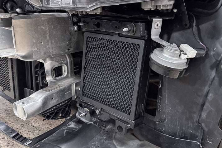 High-Performance Auxiliary Radiator Front View