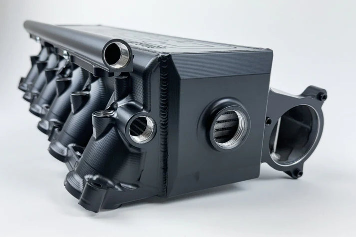 BMW Gen 2 B58 Race X Charge Air Cooler Manifold Front View
