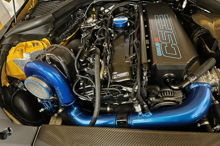 BMW Gen 2 B58 Race X Charge Air Cooler Manifold Front View