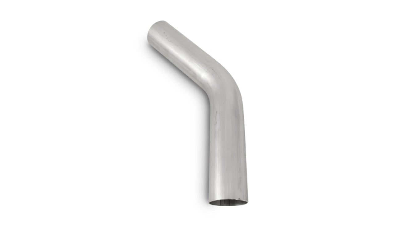 Vibrant 304 Stainless Steel 45° Mandrel Bends