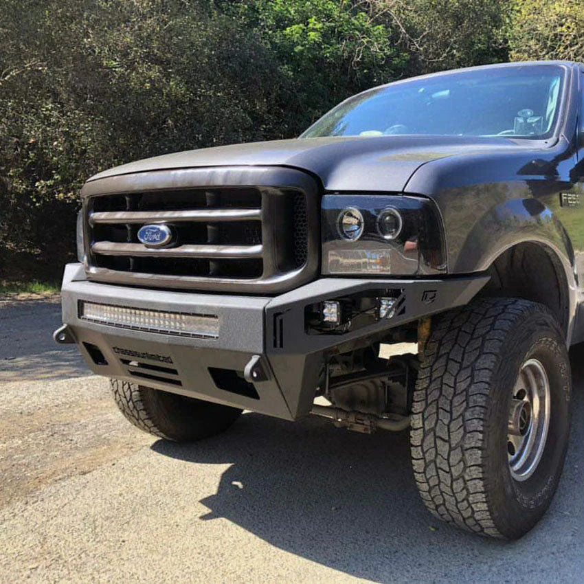 1999-2004 FORD SUPERDUTY F250/F350 OCTANE FRONT BUMPER Front View