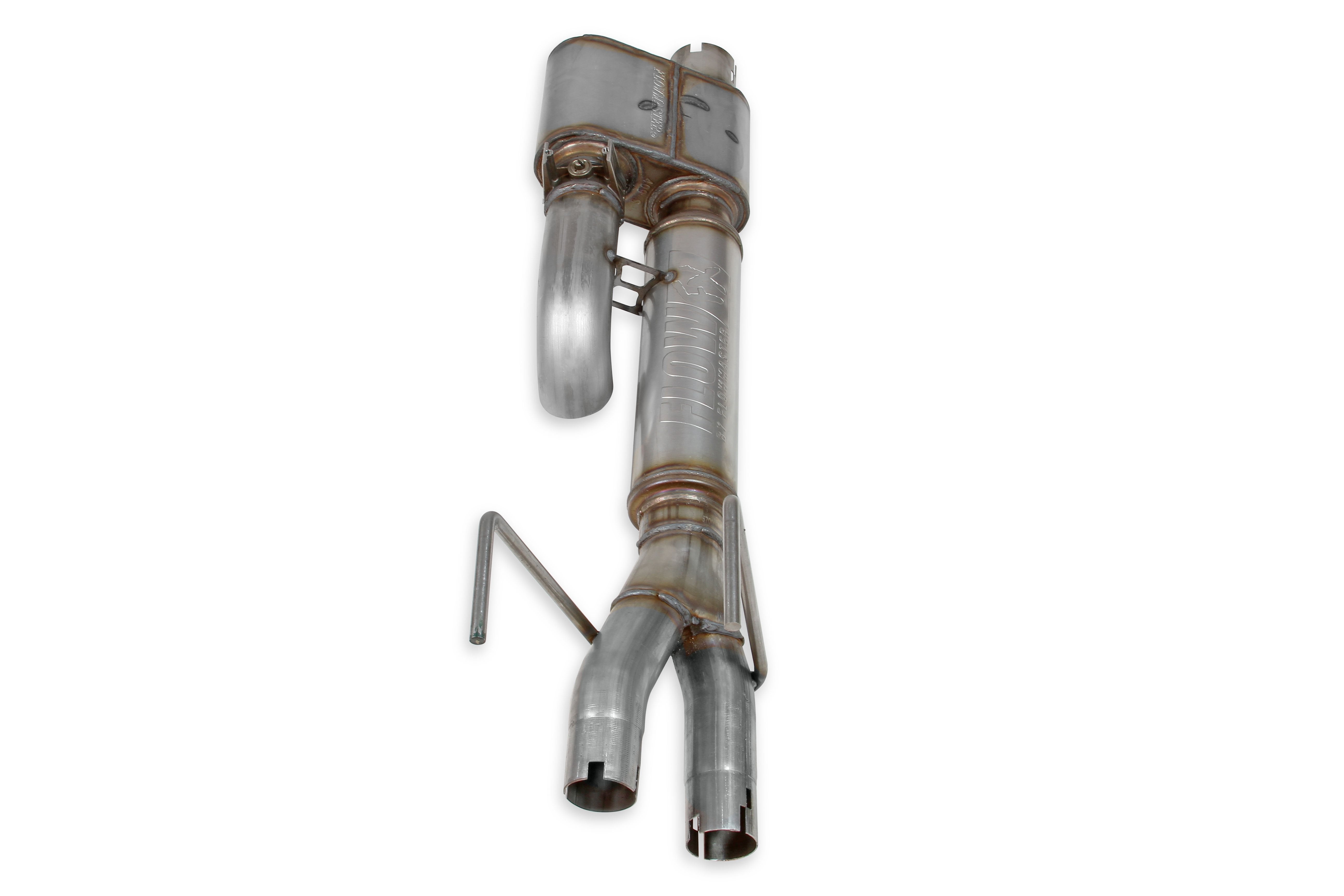 Flowmaster Flow FX Direct Fit Dual Mode Muffler with Active Valve Front View